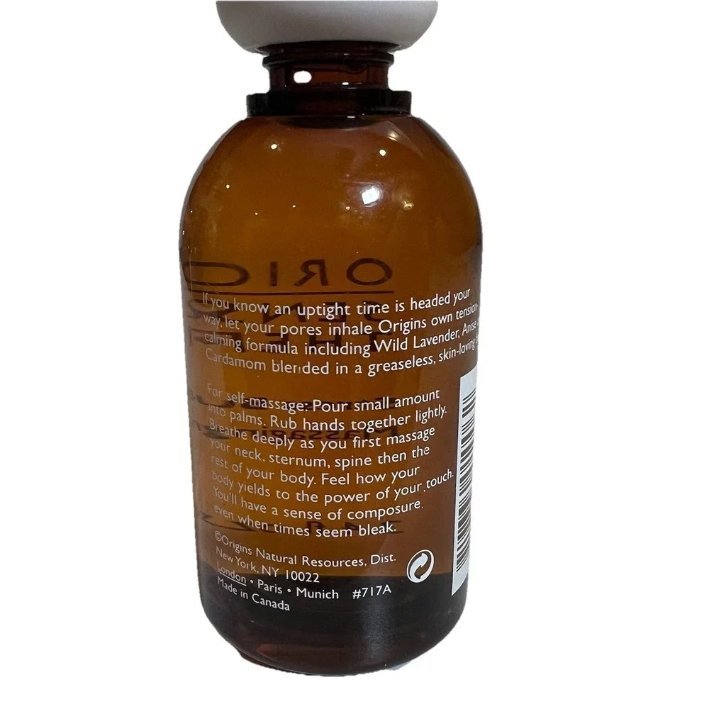 Origins Sensory Therapy Stress‎ Buffer Massaging Oil 3.4 FL OZ